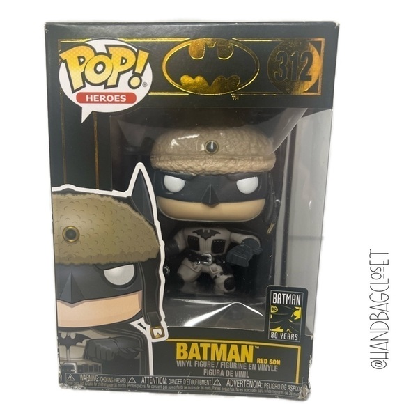 Funko POP! Heroes (DC Comics) Batman (Red Son 2003) #312 Vinyl Figure. - Picture 2 of 8